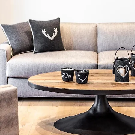 아파트 Unique Alpic Style In The Heart Of 다보스