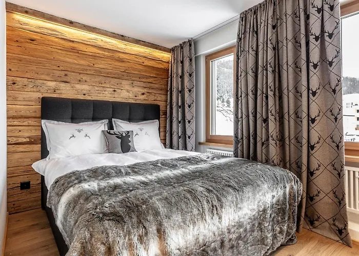 Unique Alpic Style In The Heart Of Appartement Davos